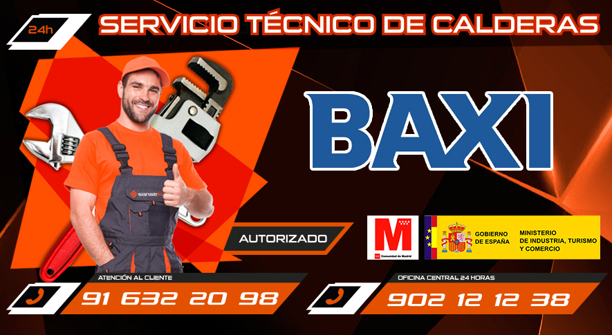 servicio técnico calderas Baxi en Alcobendas